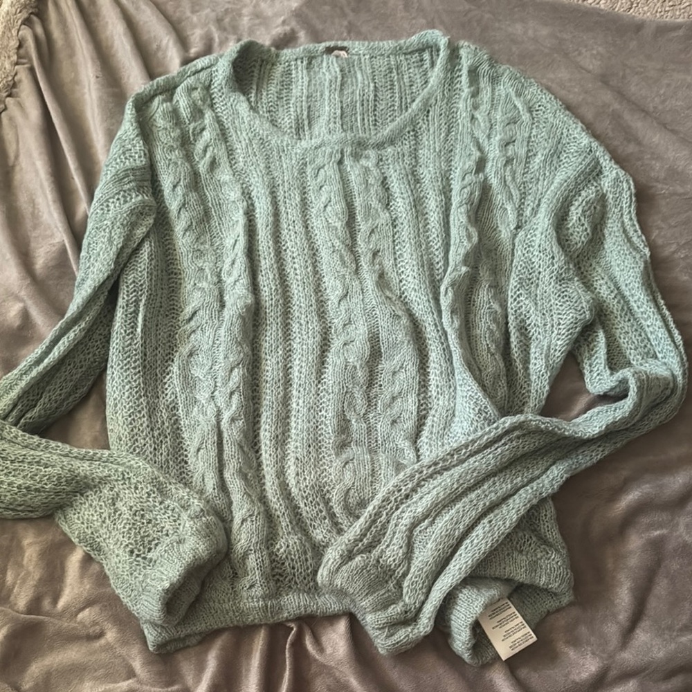 Vintage delicate Free People knit sweater